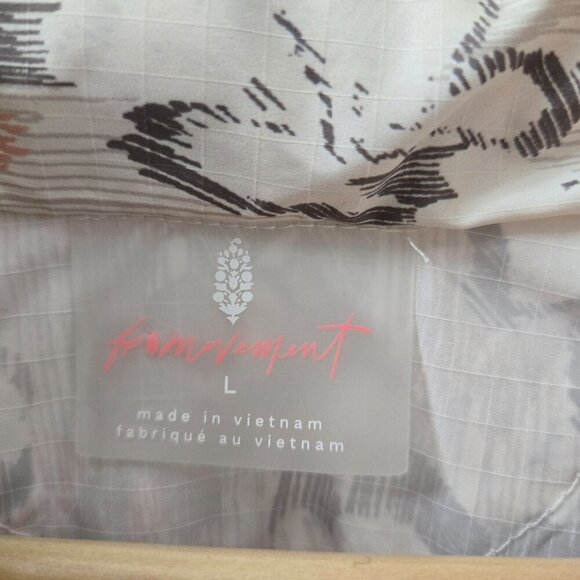 FP Movement Off the Grid Vest Womens Large Free People‎ Pink Gray Outdoor Hiking - Picture 4 of 14